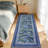 Washable Rug for Living Room, Soft Non Slip Floral Bedroom Rugs, Water Lily Pond Cute Nursery Rug, Large Low Pile Stain Resistant Farmhouse Rugs-1459972320-1459972326