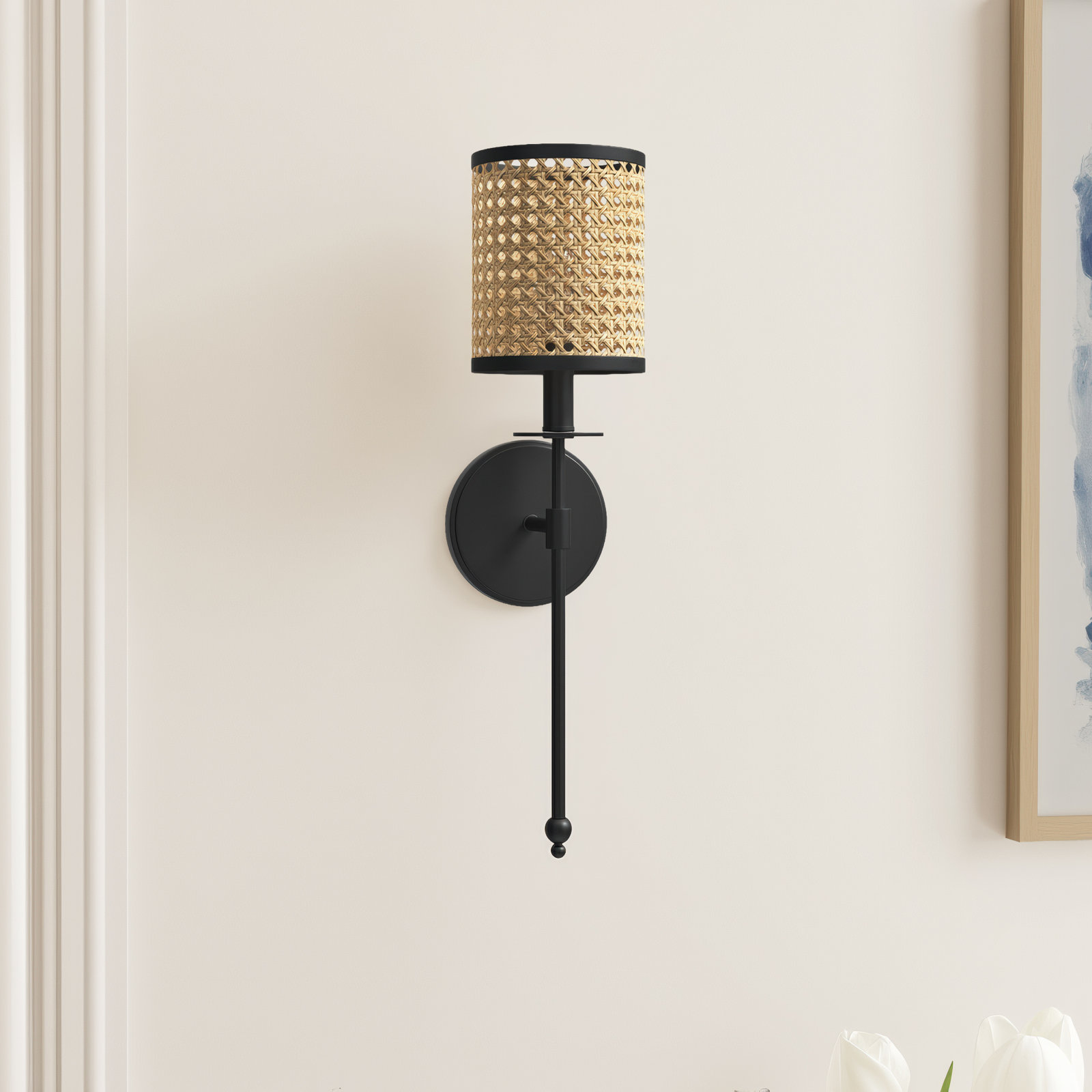 Drax Single Light Dimmable Wall Sconces