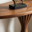 Console semi-circulaire moderne en bois massif-477350878