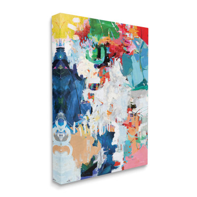 " Varied Expressive Collage Single Picture Frame " by Amber Sterling on Canvas