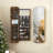 14.5'' Wide Over the Door Jewelry Armoire with Mirror-350817244