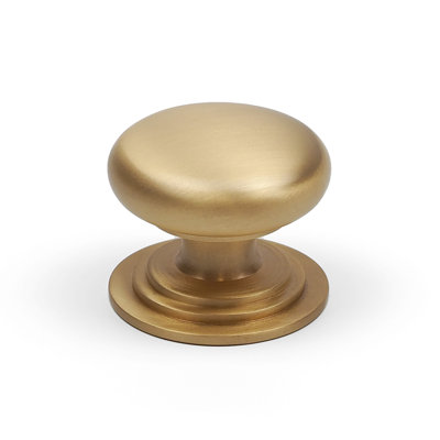 76mm Satin Brass Cup Handle