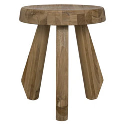 Noir Priam Accent Stool