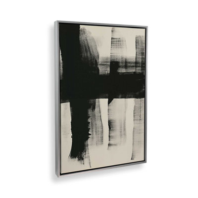 Charcoal Whisper II Rolled Canvas