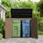 Decksplore 360 Gallons Resin Storage Cabinet With Floor And Double Doors-99884421