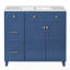 Meuble-lavabo 36 po avec lavabo en céramique-1125980186