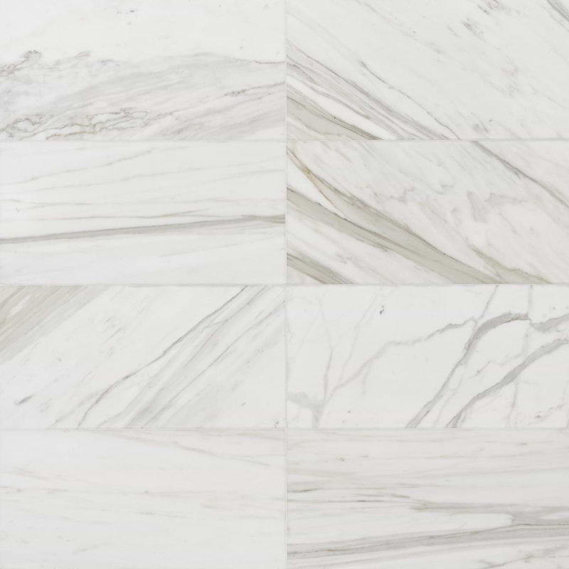 Calacatta Gold 12X24 Honed Marble Tile