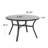 Argyri 44" Round Metal Outdoor Dining Table