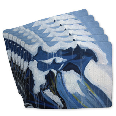 Wave in Motion Braided Polyester Orlane Set of 6 - Home Decor