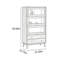 Armoire d'appoint en verre Simple