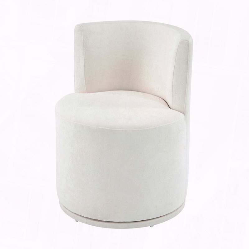 Chaise d'appoint rembourrée moderne et ergonomique