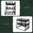 Bunk Bed, Metal Triple Bunk Bed With Safety Guardrails-947163266