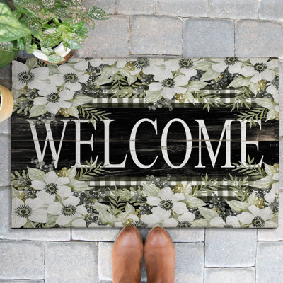 Paillasson Blooming Welcome
