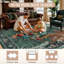 Tapis intérieur doux et antidérapant Boho-129687904-129687908