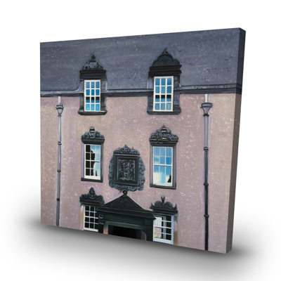 Argyll's lodging at stirling castle - 32"x32" art on canvas