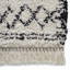 Bolles area rug Machine Woven Rectangle Black/White-34294933