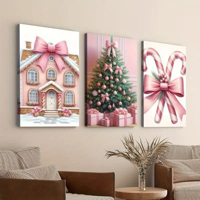 3 Piece Wrapped Canvas Painting