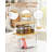Trash Bag Dispenser 2 Pack, Stackable Trash Bag Holder With Bamboo Lid
