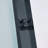 44-48"W X 75"H Double Sliding Shower Door, Aluminium Alloy Frame In Matte Black, 5/16" (8Mm) Thick SGCC Tempered Clear Glass.