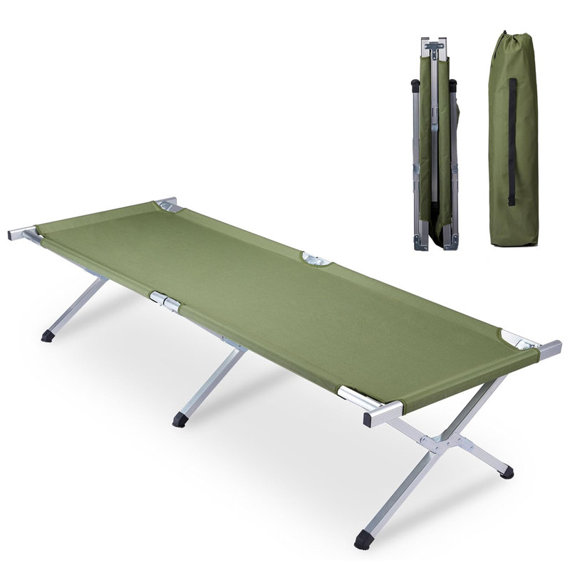 Folding Camping Cot With Carrying Bag