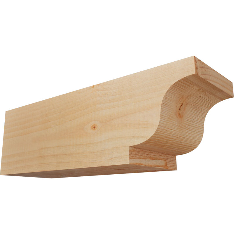 Queue de chevron lisse Newport, Sapin de Douglas, H 6 po x l 18 po x P 5,5 po