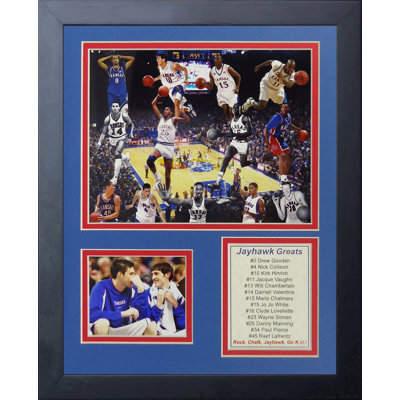 University of Kansas - Jayhawks Greats Framed Memorabilia