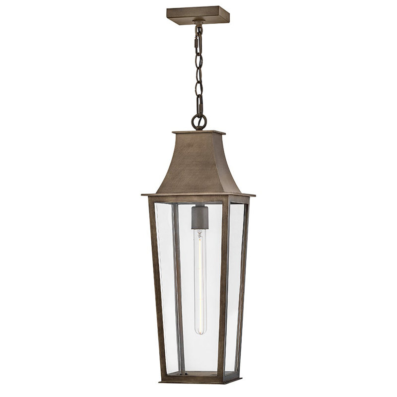 Hinkley Georgetown Hanging Lantern, Burnished Bronze
