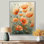 Orange Poppies Whispers Of Love - décoration murale coquelicots