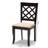 Guin 17.9'' H Upholstered Oak Side Chair-2110224705