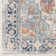 Antwian Traditional Boho Dark Blue Area Rug