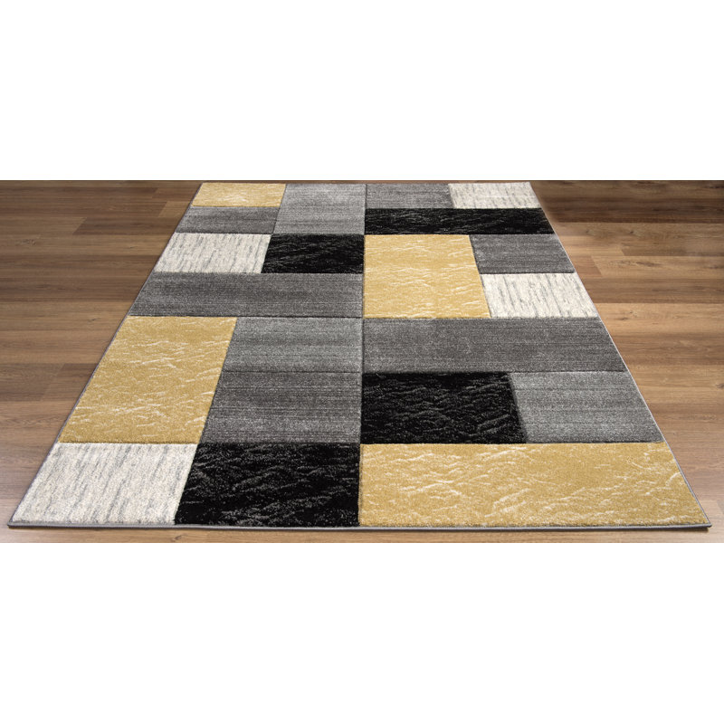 Eduardo Geometric Hand Woven Area Rug, Rectangle 160 x 220cm