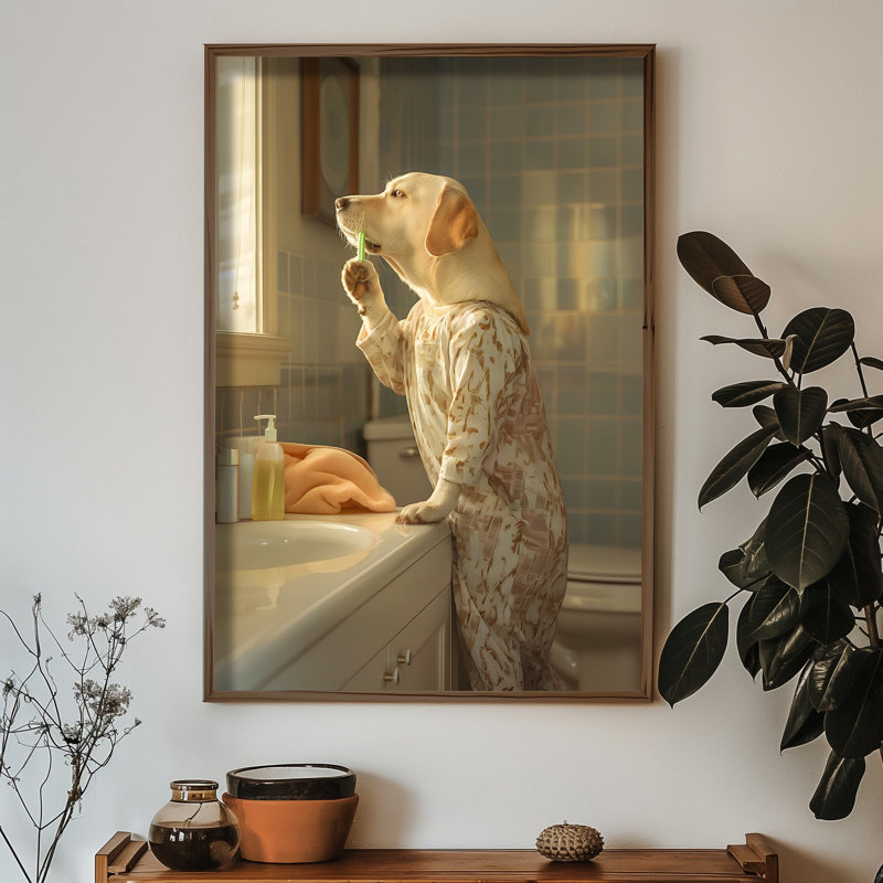 Élégante peinture décorative en panneau de fibres à densité moyenne, 19,7 po x 27,6 po x 0,1 po | 100% panneau de fibres à densité moyenne avec une épaisseur de 3 mm, cadre 100% épinette | Œuvre imprimée UV parfaite pour le salon, la chambre à coucher et le bureau, design élégant et durable
