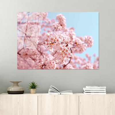 Boze 1 Piece Wall Art on Glass