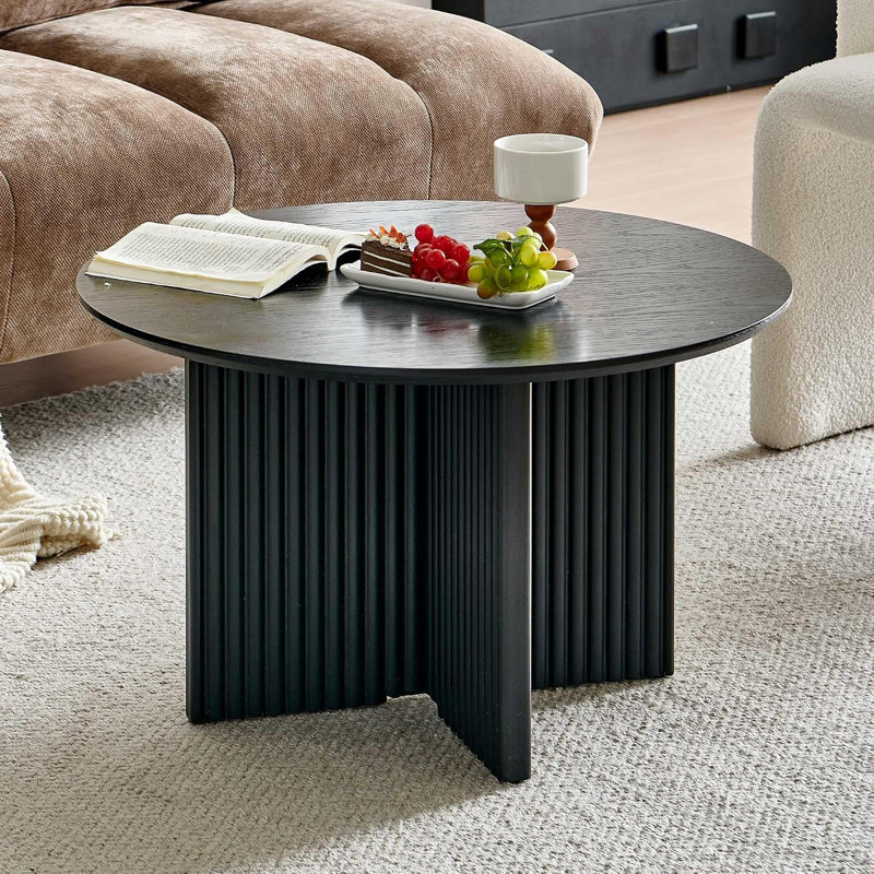 Table basse 27,5 pouces Grizzly, Noir