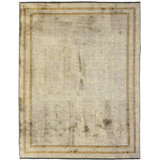 Rapture Contemporary Sublime Silver Gray/Lemon Yellow Area Rug