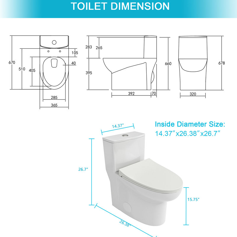Toilette en céramique moderne avec double chasse d'eau et fonction de chasse d'eau efficace pour la salle de bain