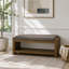 Banc d'appoint avec tablette inférieure et coussin amovible-133953847