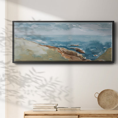 Cliffs of Sonoma- Framed Canvas