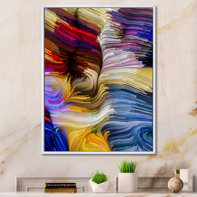 Élégance de liquide Art II - reproduction d'art moderne sur toile