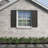 EnduraCore Composite Two Panel Chevron Modern Style Shutters-95670855-95670868-95670876