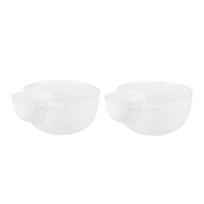 Two Gether Porcelain Serving Bowl - Set of 2