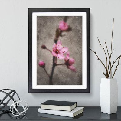 Pink Cherry Blossom Flowers Vol.1 - Picture Frame Graphic Art