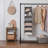6 Tiers Detachable Hanging Closet Organizer, Fabric Hanging Shelves with Side Pocket