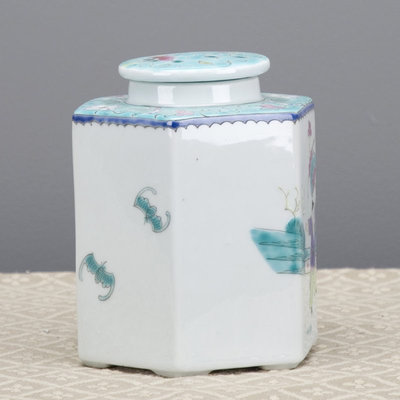 Handmade Porcelain China Ginger Jar