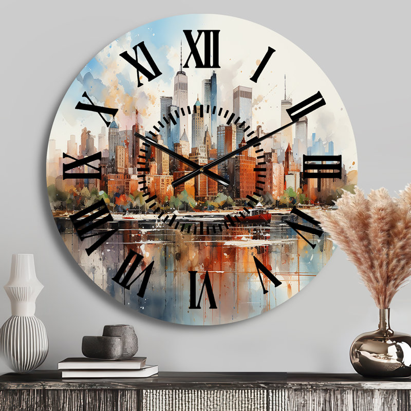 Horloge murale Dreamy New York, Médium