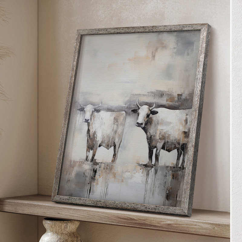 ANIMALS Series CCLXIX, reproduction encadrée - bois massif, H 11 po x l 9 po