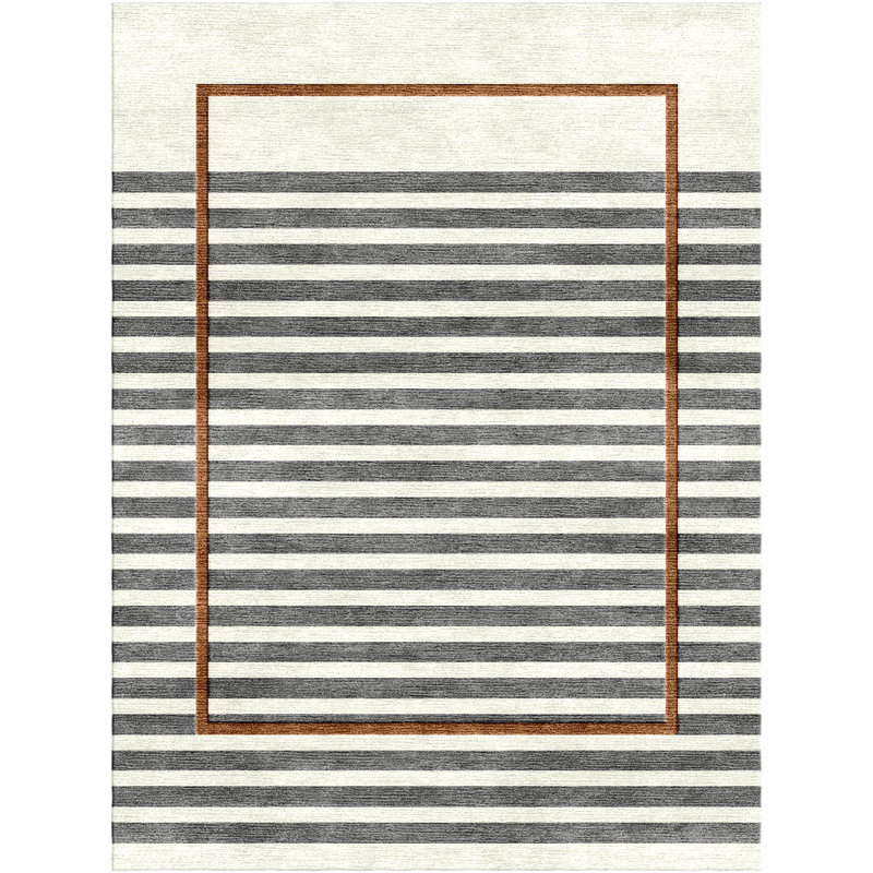 Hand Knotted Area Rug, Rectangle 9' x 12'