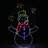 Pro-Line Led Animation Juggling Snowman Lighted Display