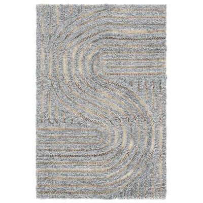 Aydee Hand Tufted Abstract Indoor Rug