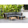 Habitat 5 - Person Modular Patio Conversation Sets with Cushions